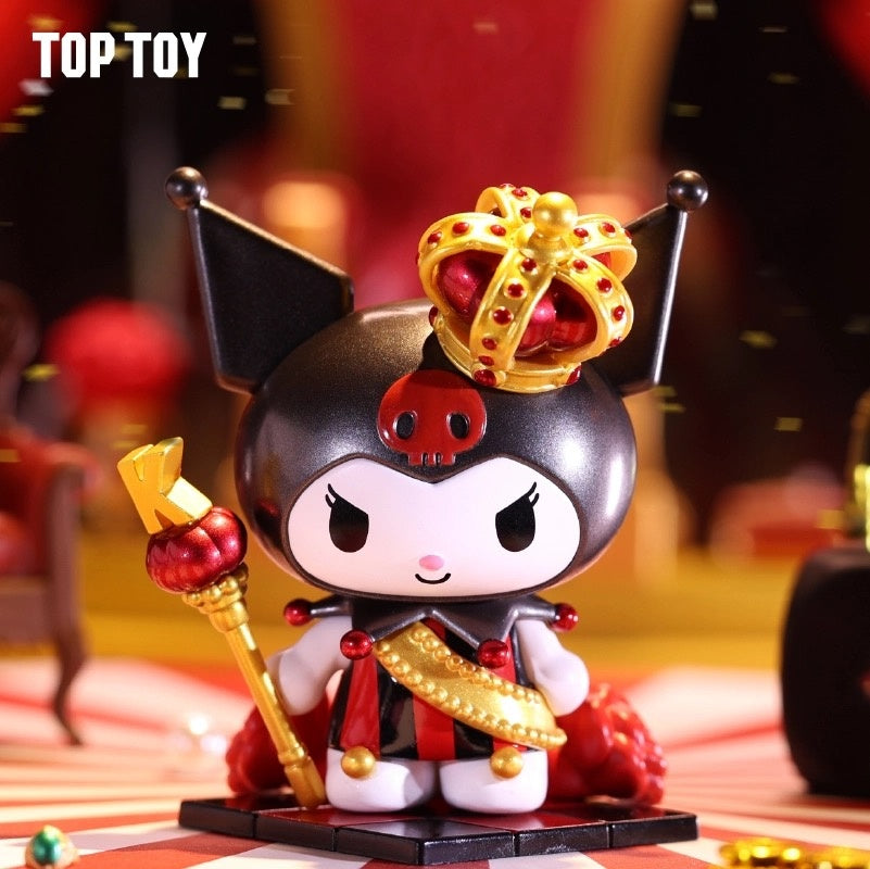 TOPTOY三麗鷗酷洛米撲克王國盲盒庫洛米公仔手辦擺件周邊女孩盲盒