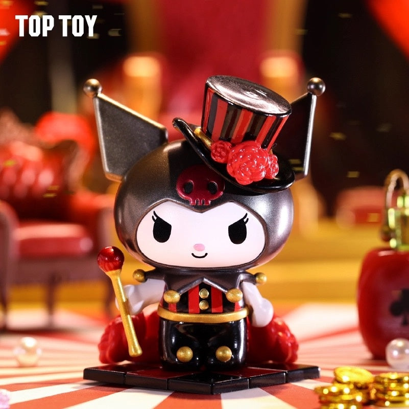 TOPTOY三麗鷗酷洛米撲克王國盲盒庫洛米公仔手辦擺件周邊女孩盲盒