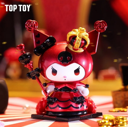 TOPTOY三麗鷗酷洛米撲克王國盲盒庫洛米公仔手辦擺件周邊女孩盲盒